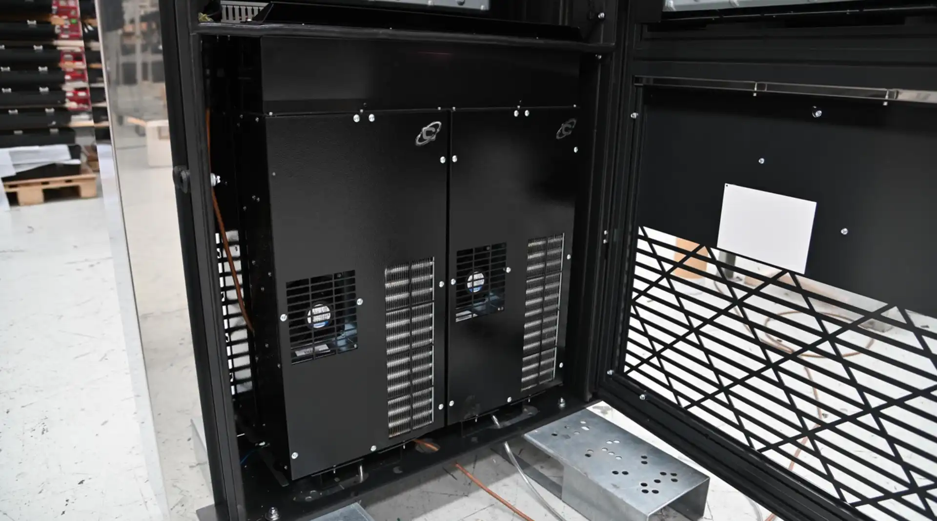 EKS front opening easy access