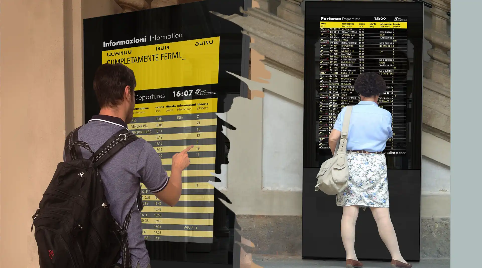 EKS outdoor interactivity thanks