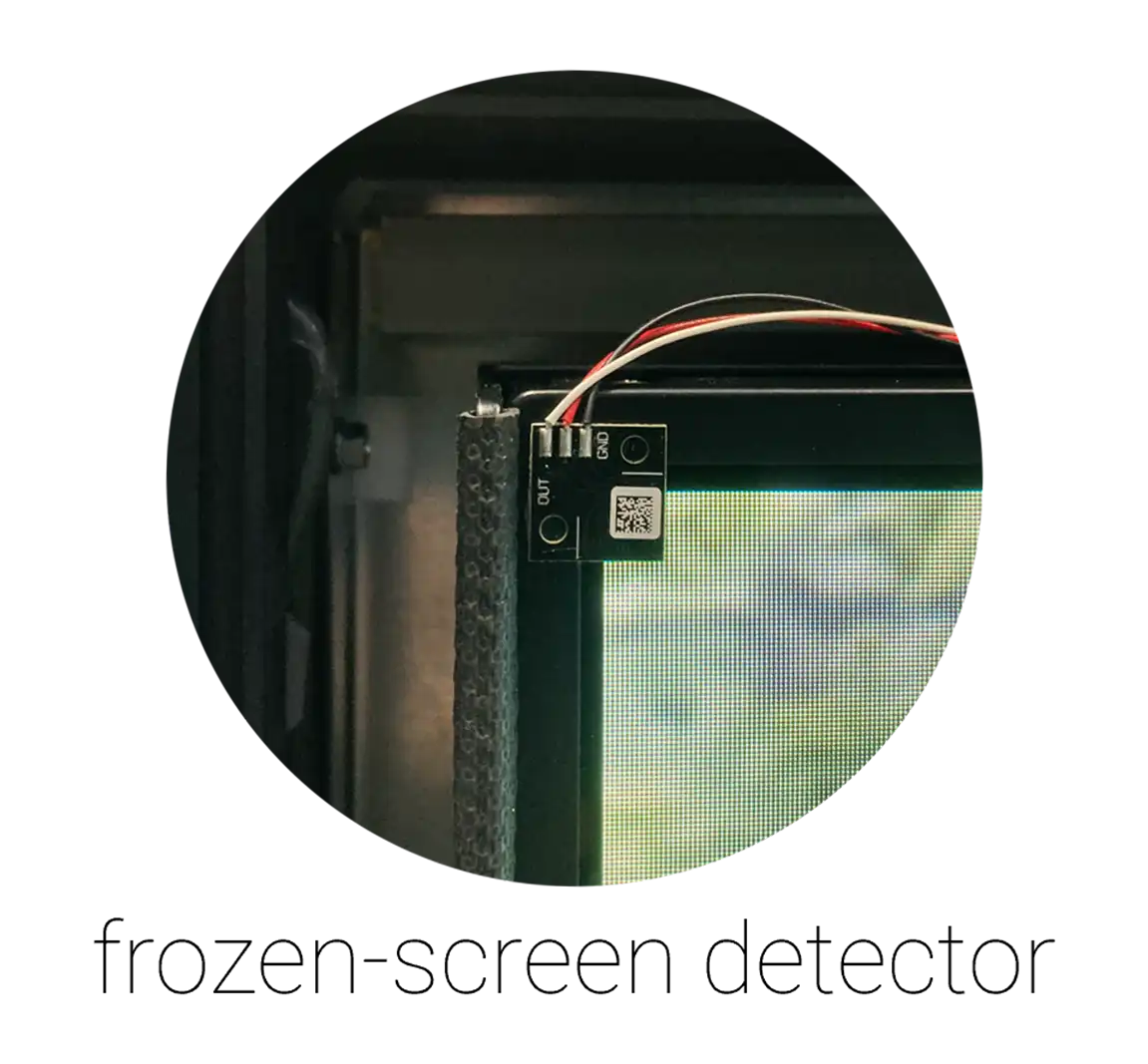 EFS frozen screen detector