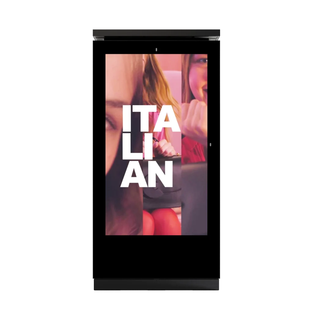 EFS totem LCD fronte