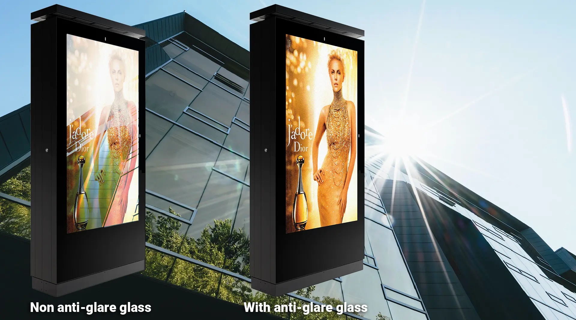 EFS totem LED aantiglare