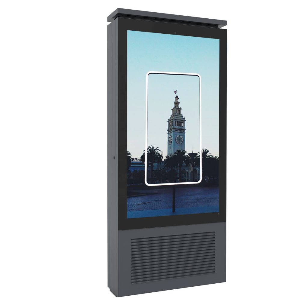 EFS totem digitale LED esterno 02