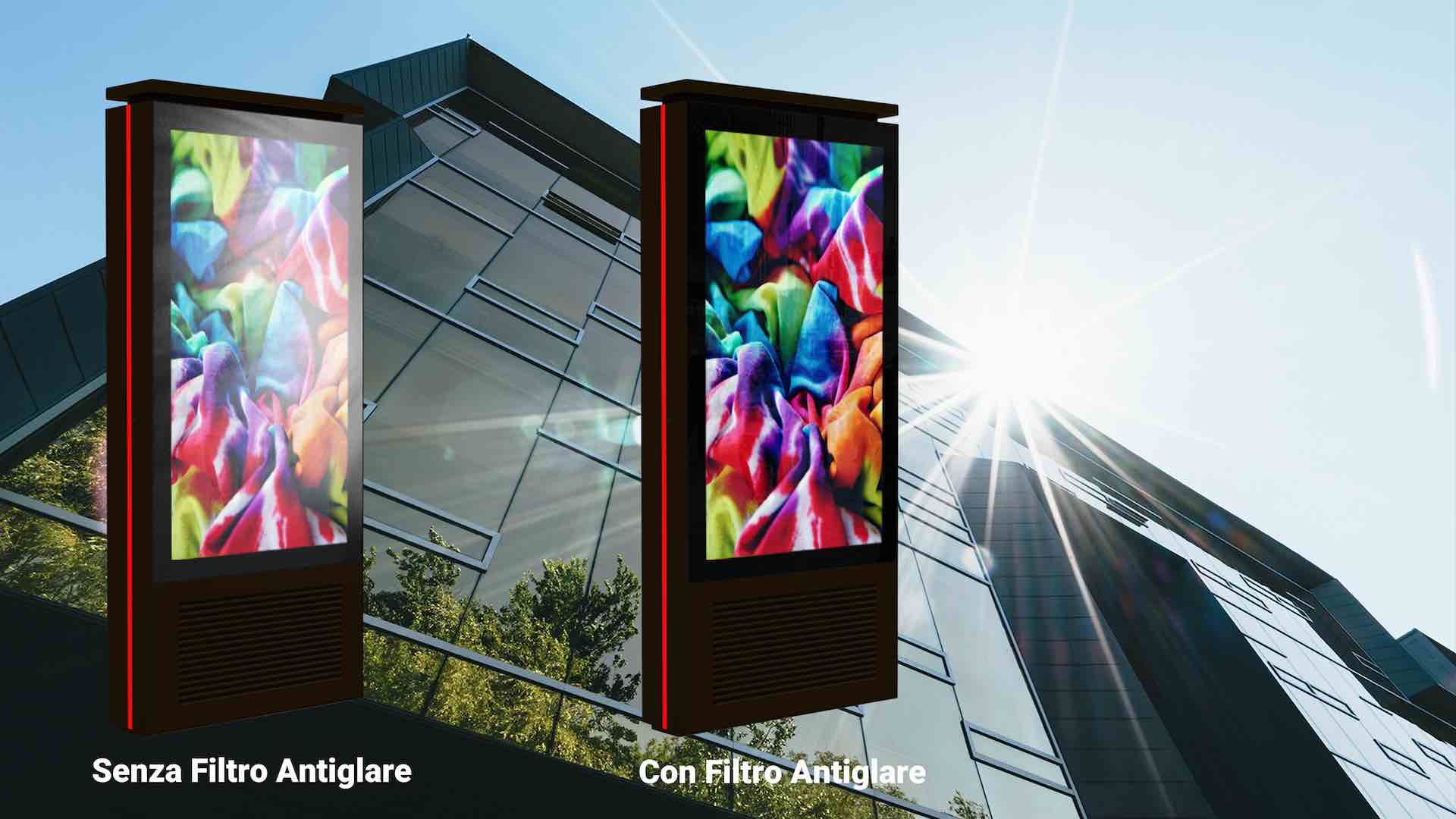 EFS LED Filtro Antiglare ITA