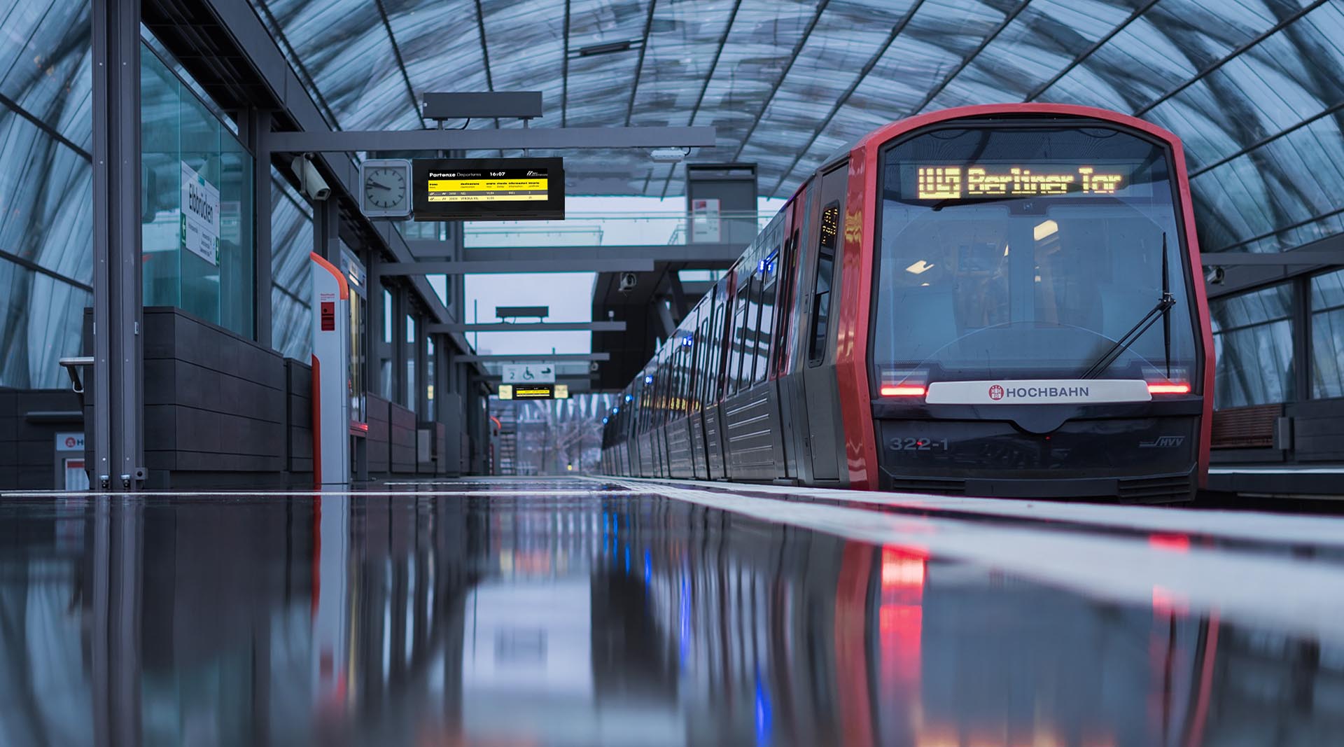 SVS train station environment