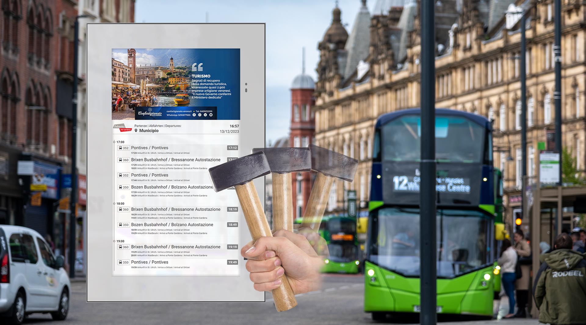 FTX anti vandalism glass