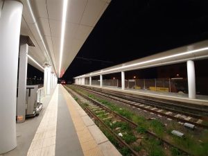 outdoor led lamp stazione civitavecchia